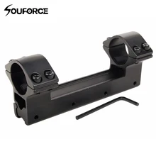 25,4 мм двойной трубчатый прицел выше крепление для ласточкин хвост 11 мм рельс для прицел М