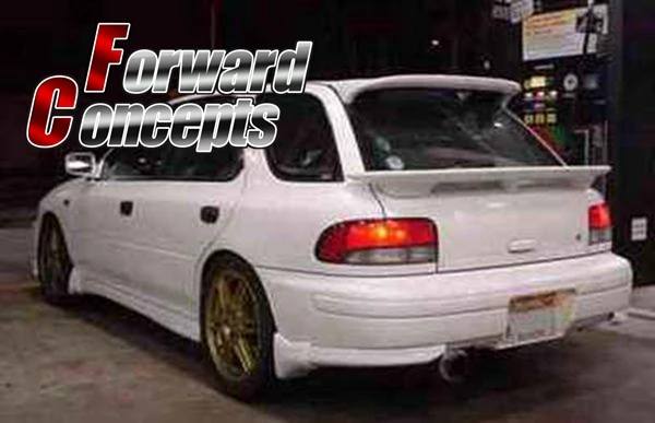 Для 1993 2001 IMPREZA WAGON GC8 GF WRX STI Средний спойлер заднего крыла люка|rear wing|rear wing spoilerhatch