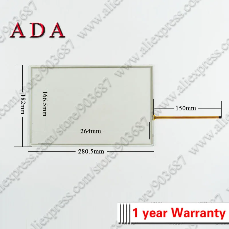 Сенсорный экран дигитайзер для 6AV2144-8MC10-0AA0 6AV2 144-8MC10-0AA0 TP1200 комфорт INOX сенсорная панель с накладкой(защитная пленка
