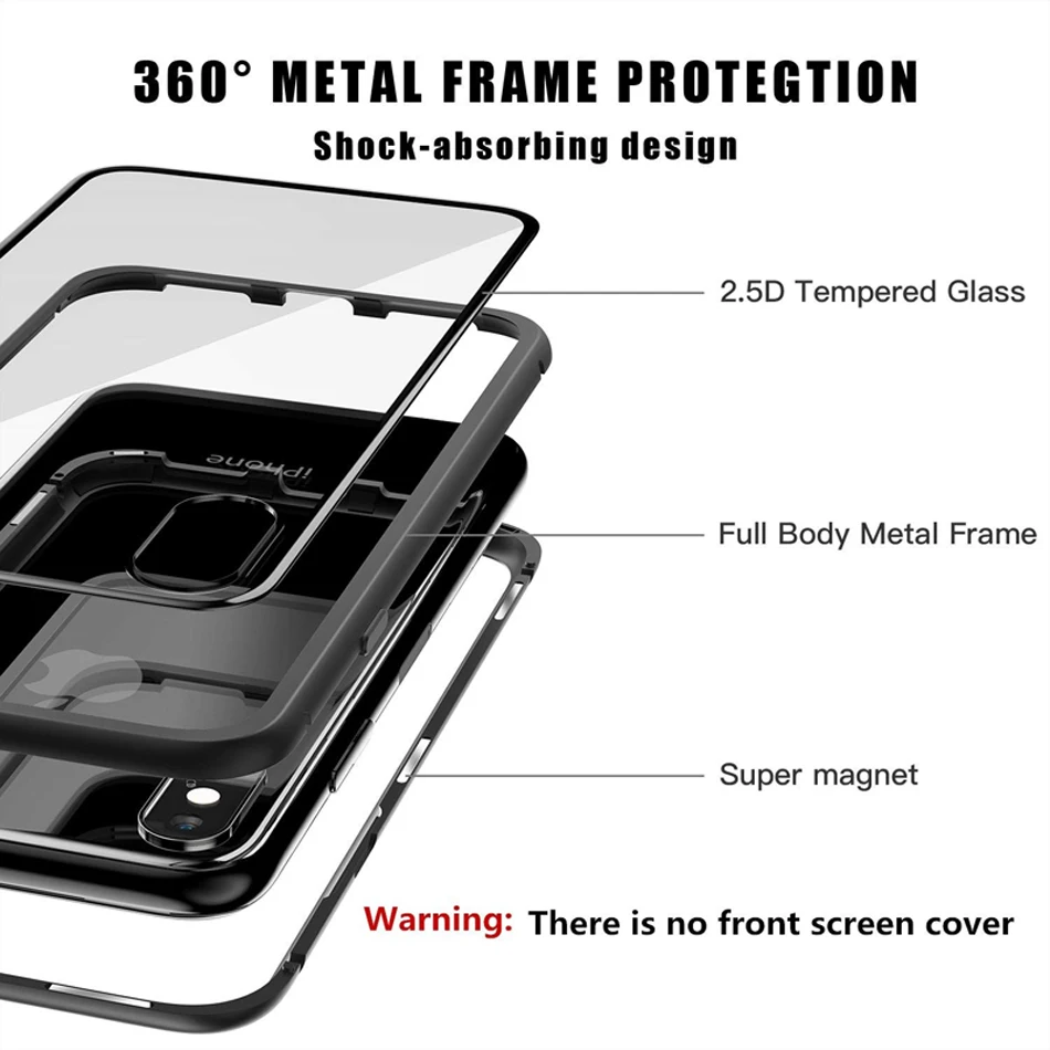 Luxury Magnetic Absorption Metal Case