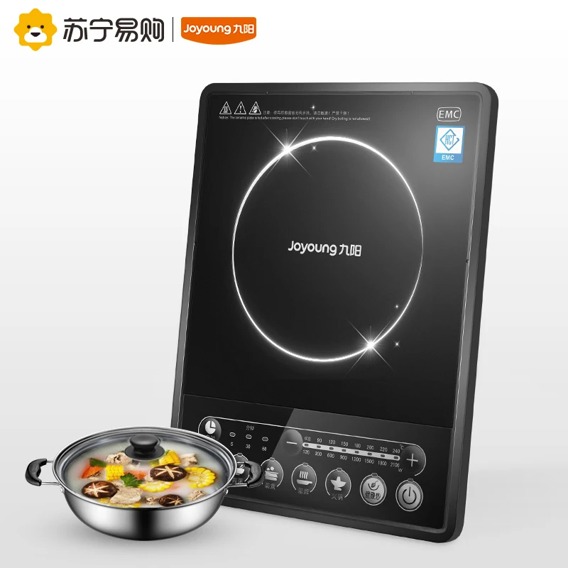 

Genuine Joyoung JYC-21ES55C Induction Cooker Home Big Fire Hot Pot Intelligent Electric Furnace