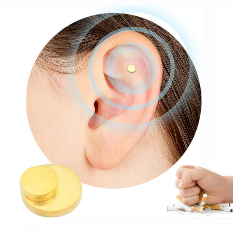

Health Care 1 Pack Anti-smoke Patch Magnet Quit Acupressure NO Cigarette Therapy Anti Smoke Patches Stop Smoking Auricular Brand
