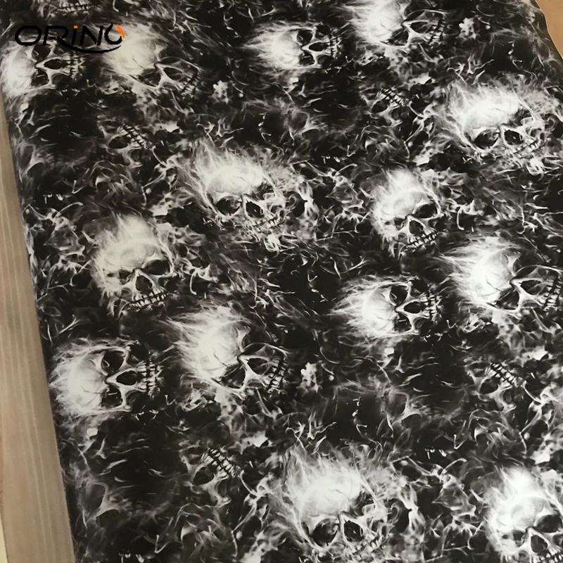 Skull Vinyl Film Car Sticker-10