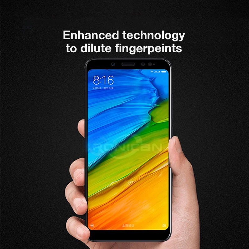 Для Xiaomi redmi 5 plus стекло 6 6A защита экрана полное покрытие защитная пленка на Note Pro