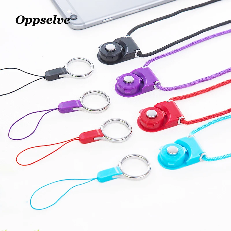 

Oppselve Multi-function Lanyard Neck Strap For iPhone XS X 8 7 6 Samsung Galaxy S9 S8 Edge Mobile Phone Straps Phone Decoration