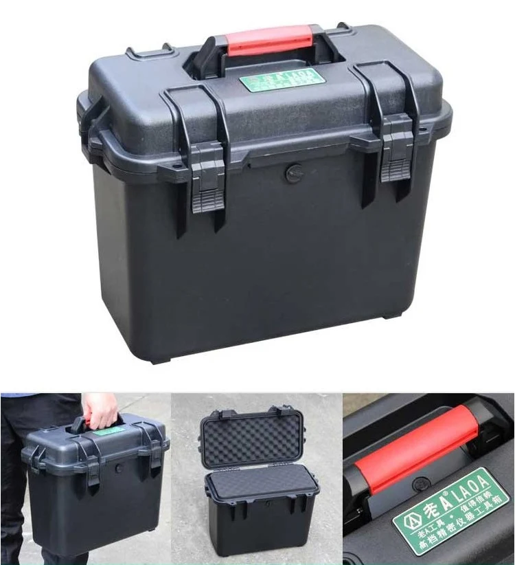 LAOA Safety Instrument Tool Box storage tools Water-proof IP67 Box Instrument And Equip Instore With Draw-Bar With Foam Inside mini tool bag