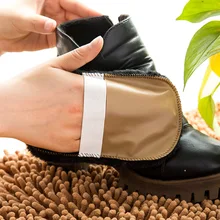 3Pcs lot Portable Shoe Care Tool Soft Cloth Cleaning Brush For Leather Shoes