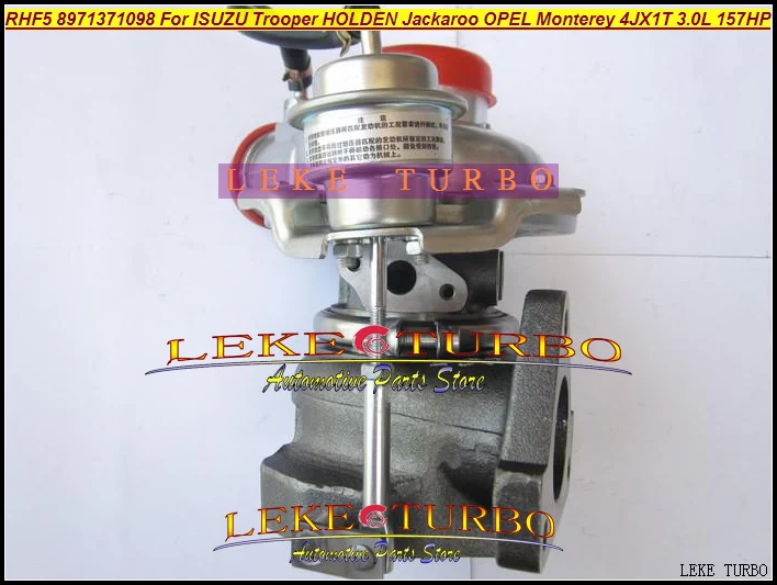 RHF5 8971371098 Turbo Turbocharger For ISUZU Trooper 1999-04 HOLDEN Jackaroo OPEL Monterey 4JX1TC 4JX1T 3.0L 157HP (4)