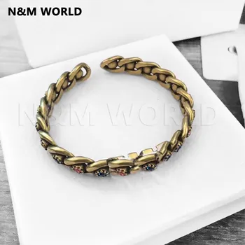 

Fashion Luxury Metal Star Letter Open Bracelet Jewelry Charm Bracelet Lovers Gifts for Women Girls Wedding Party