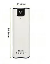 2200 mAh banco de bolso Mini 2 G 3 G roteador sem fio com Slot para cartão SIM