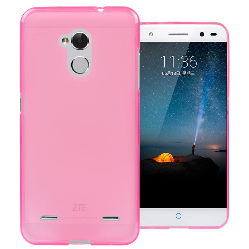 Чехол для ZTE Blade A2 4 цвета матовый из ТПУ мягкий чехол телефона задней панели (5 0