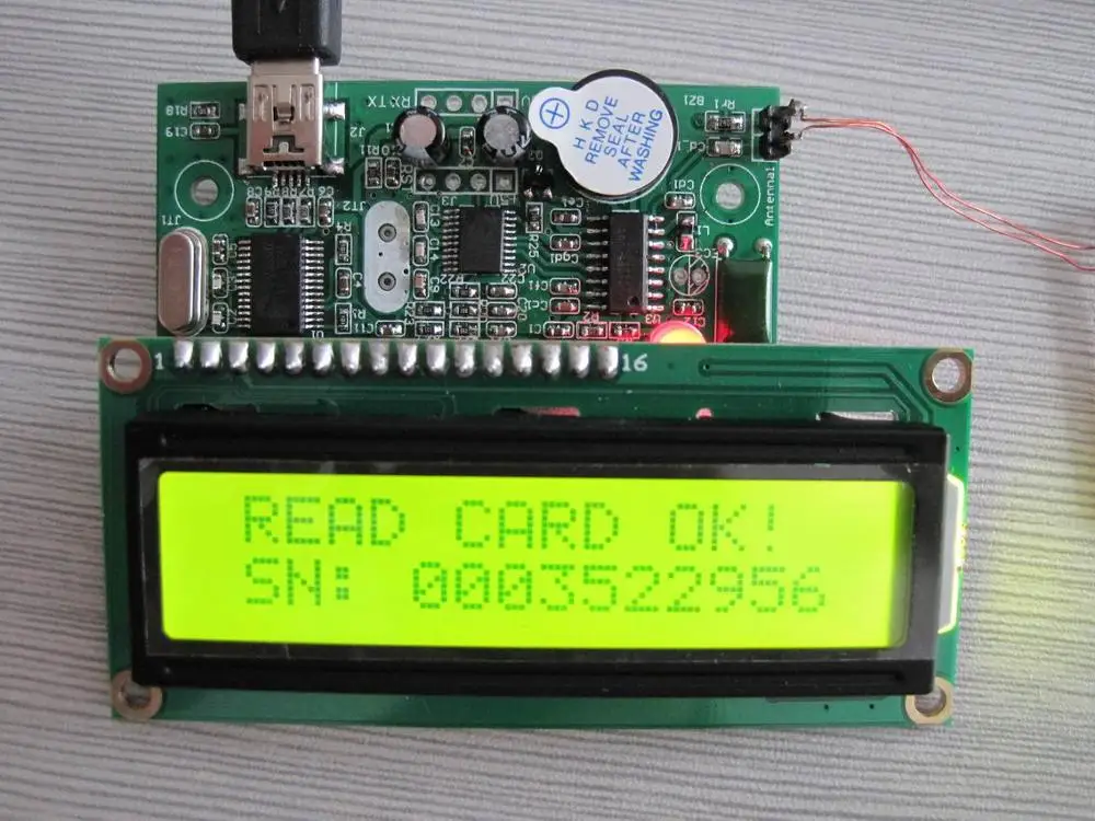 Для низкочастотного модуля рчид-модуля USB 125 кГц 250 300 500 | Автомобили и мотоциклы