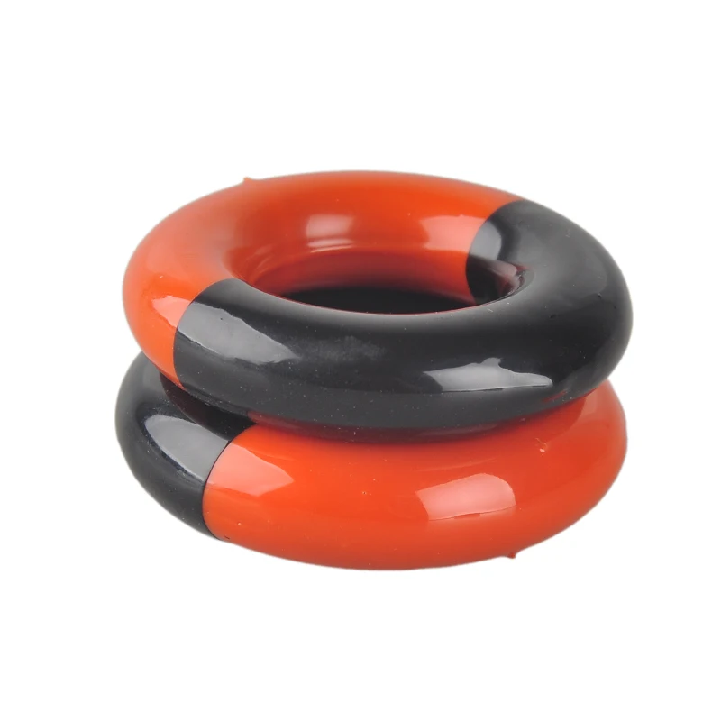 PGM бренд гольф Warm-Up Tool отягчающим кольцо клубы противовес кольца резиновые Черный Оранжевый силовых тренировок взвешенный 60 мм 145 г