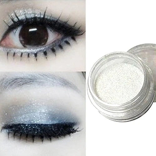 

Hot Sale Women's Pro High-light Glitters Makeup Cosmetic White Pearl Eye Shadow Powder