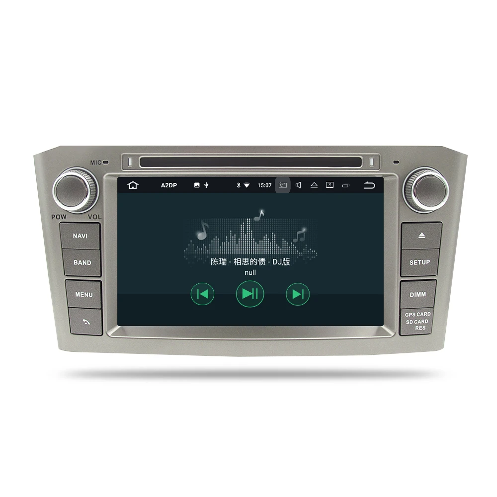 Cheap 7"4G RAM Android 9.0 Car DVD Stereo Multimedia Headunit For Toyota Avensis/T25 2003-2008 Auto Radio GPS Navigation Video Audio 2