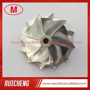 

TD04HL 42.00/56.02mm 6+6 blades reverse turbocharger billet/milling/aluminum 2618 compressor wheel for 49477-02003