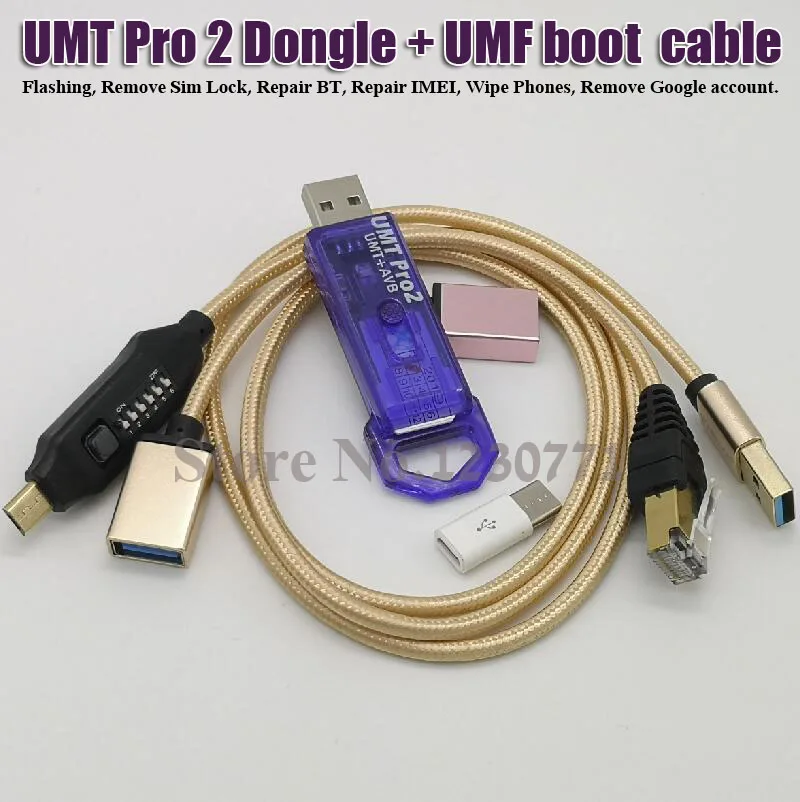 2020 оригинальный ключ UMT Pro 2 (ключ + AVB) функция в 1 кабель UMF All boot|Детали устройств