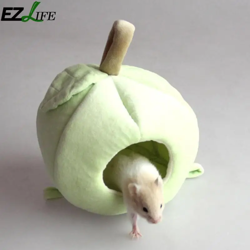 

2Colors Comfortable Small Pet Hamster Hanging Plush Nest New Fashion Winter Warm Diamond Velvet Pet Hamster Bed Supplies PLG3246