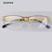 Горячая распродажа Женские очки оправа женские очки цвета красный оптические очки Оранжевый оправа для очков Oculos Feminino Masculino