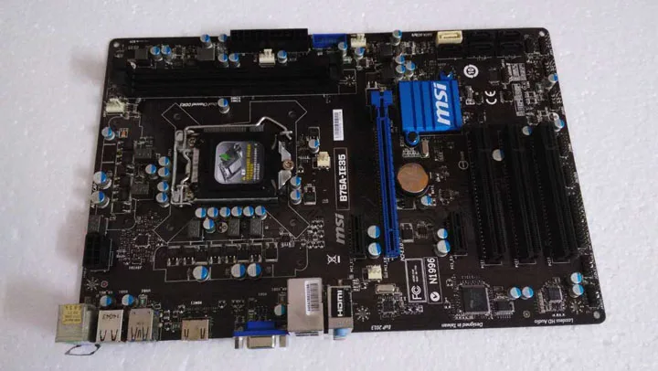

MSI B75A-IE35 B75 Motherboard 1155 display support HDMI used 90%new