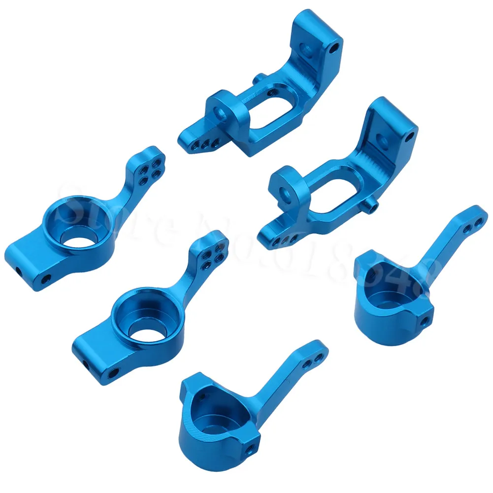 Aluminum Steering Hub Mount Upgrade Parts For RC Redcat Racing Lightning EPX / Volcano STR Shockwave Tornado Monster Drift Buggy