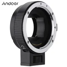 Andoer EF-NEXII с автофокусом AF переходное кольцо для объектива Анти-встряхивание для Canon EF EF-S объектив для использования для sony NEX E крепление камеры полная Рамка