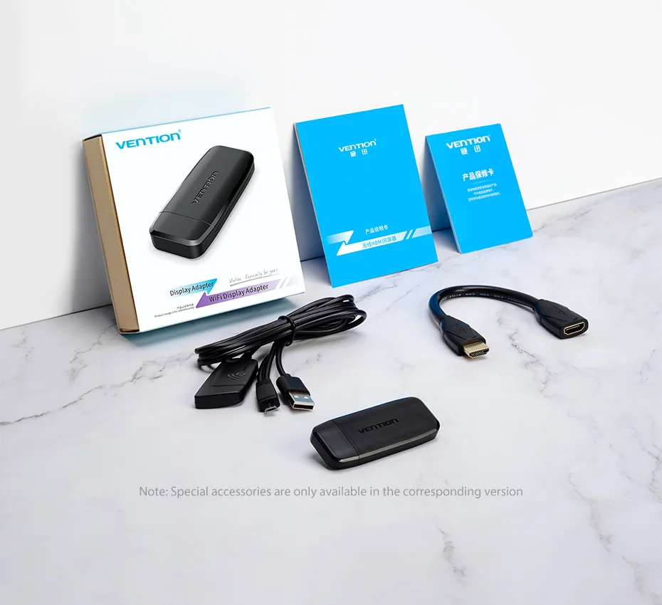 Vention беспроводной HDMI ТВ приемник 2,4G/5G WiFi Дисплей проектор 4K HD tv адаптер для Smart tv Stick для Android IOS беспроводной адаптер