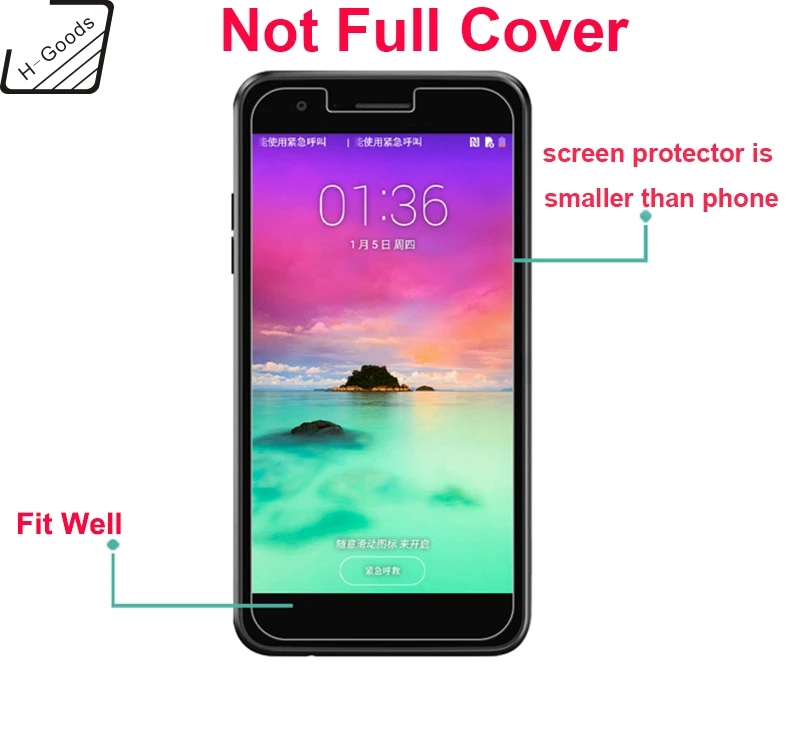 H goods 2.5D 0 26 9H Премиум Закаленное стекло для Motorola Moto Z2 Play Защитная пленка экрана