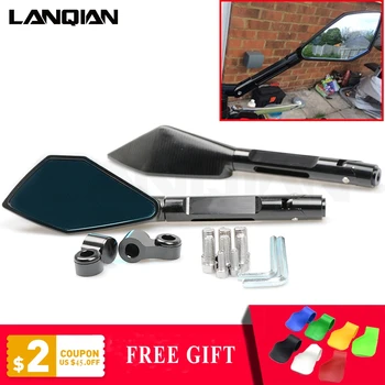 

Universal Motorcycle Rearview Side Mirror Motorcycle Mirrors For Kawasaki Ninja 650R ER-6F ER-6N ER6F ER6N ninja300 Ninja H2R