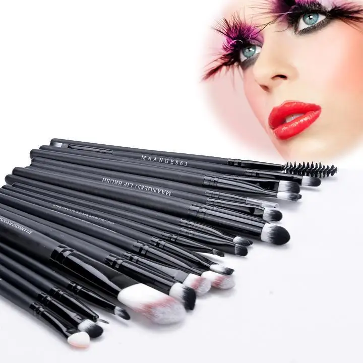 

Makeup Professional 20pcs Brushes Set Powder Foundation Eyeshadow Eyeliner Lip Brush Tool