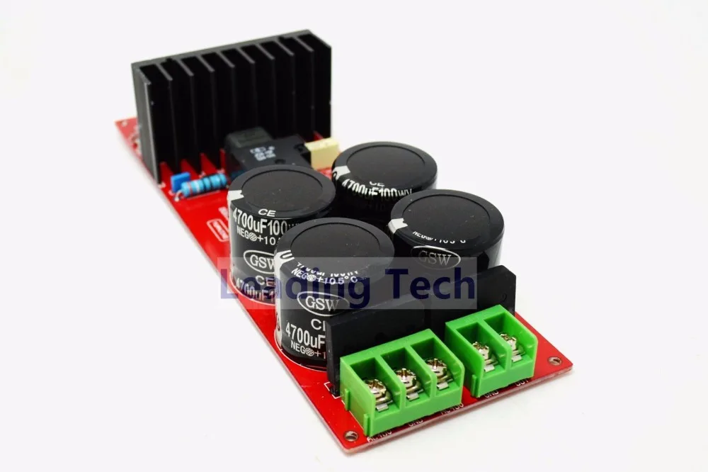 

Class D Amplifier Board IRADUD550 IRS2092 700W 4 omh/350W 8omh Speaker Protection Amp