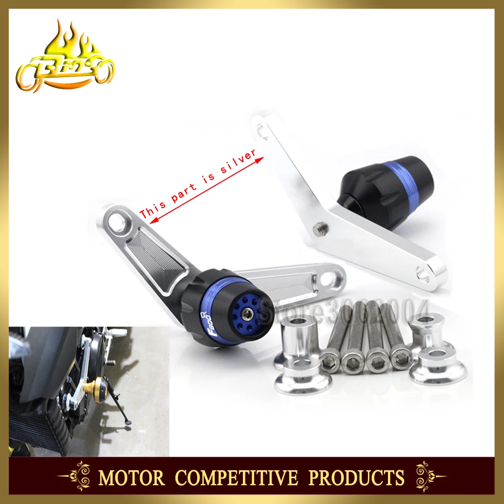 

Frame Slider Crash Protector Bobbins Falling Protection Mortorcycle Accessories For BMW F800R F800 2009-2014 2013 2012 2011 CNC