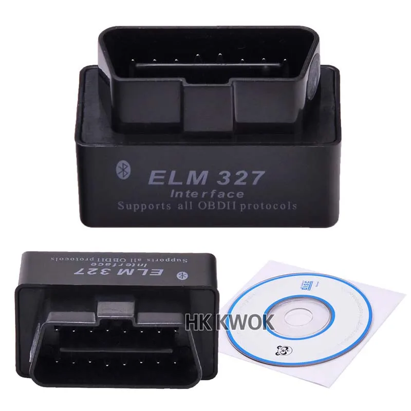 OBD2 OBD ii беспроводной V2.1 Супер Мини ELM 327 Bluetooth OBD 2 ELM327 интерфейс BT для Android Крутящий момент/ПК диагностический инструмент