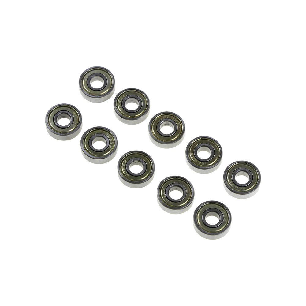 Double Shielded Miniature High-Carbon Steel Single Row 608ZZ ABEC-5 Deep Groove Ball Bearing 8*22*7 8x22x7mm 608ZZ 1/10PCS