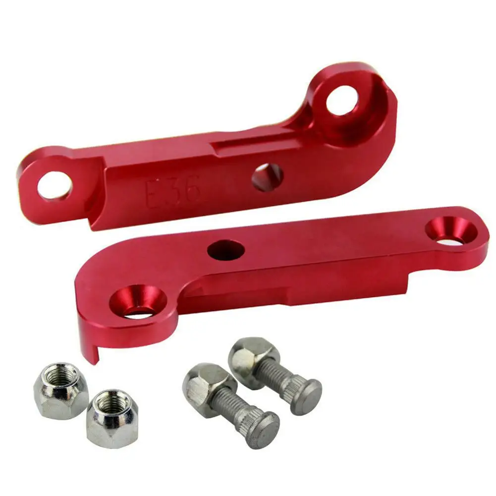 

2Pcs Increasing Turn Angle Adapter About 25% Aluminum Drift Lock for BMW M3 E36