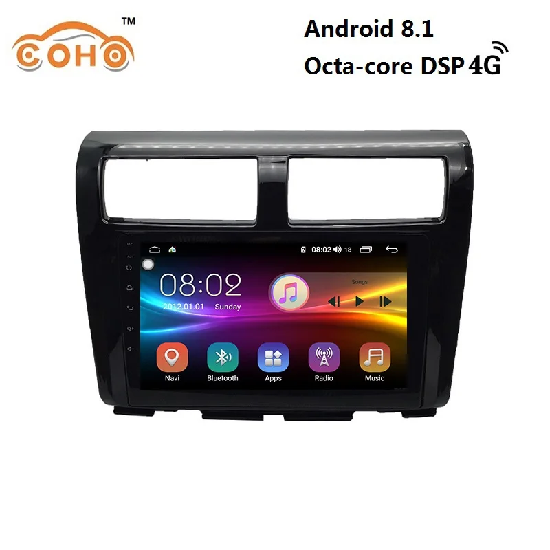 

Car audio Android 8.1 8-core 4/64G for 2012 Proton MYVI Lagi best with Radio BT GPS Carplay DSP and support WIFI 4G internet