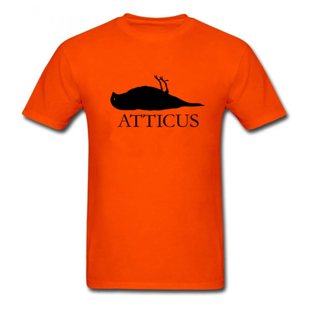 

New ATTICUS Brand Dead Bird logo T-shirt Men Alternative Casual Short Sleeve T Shirt Top Tees Camisetas Masculinas Size XS-3XL