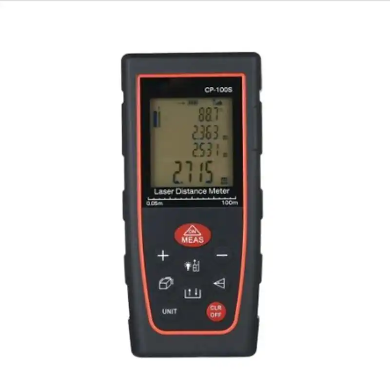  100M Portable LCD Digital Laser Distance Meter Area Volume Level Angle Measurement Tools 40M 60M 80