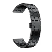 Для Garmin Fenix 5 часы из натуральной Нержавеющая сталь Часы Браслет ремешок падение 0719