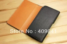 Free shipping 2013 new item high quality leather case waist pack for inew i6000 6.5 inch phone in stock