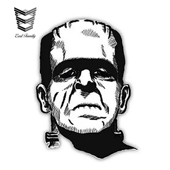 

EARLFAMILY 13cm X 9.4cm Frankenstein The Modern Prometheus Sticker Decal Car Styling DIY Waterproof Car Sticker Car Accessories