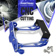 Мотоцикл CNC Алюминиевый Кронштейн номерного знака держатель номерного знака Рамка номерного знака для Honda CBR250R CBR300R CBR500R CBR 250