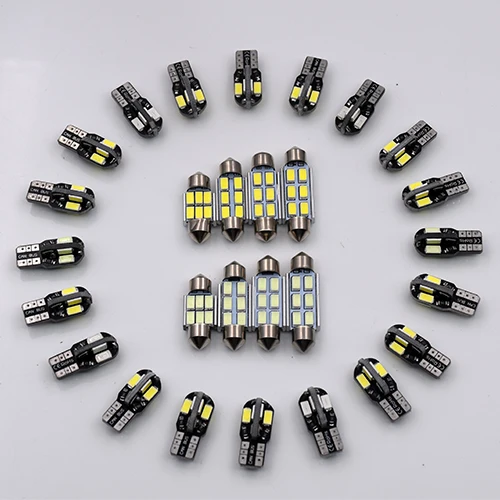 white 5730 chip ShinMan 11x без ошибок CANBUS светодиодный автомобильный светильник внутренний светильник светодиодный комплект для Mitsubishi Montero Sport светодиодный интерьерная посылка 1997-2004 - Испускаемый цвет: white 5730 chip