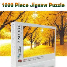 Лидер продаж для взрослых 520/1000/1500 шт. головоломки пейзаж мультфильм деревянные головоломки Развивающие игрушки для детей Рождественский подарок Пазлы