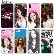 Жесткий чехол Lavaza lana del rey для iPhone XR X 11 Pro XS Max 7 8 6S 5 5S SE 4S 4 10