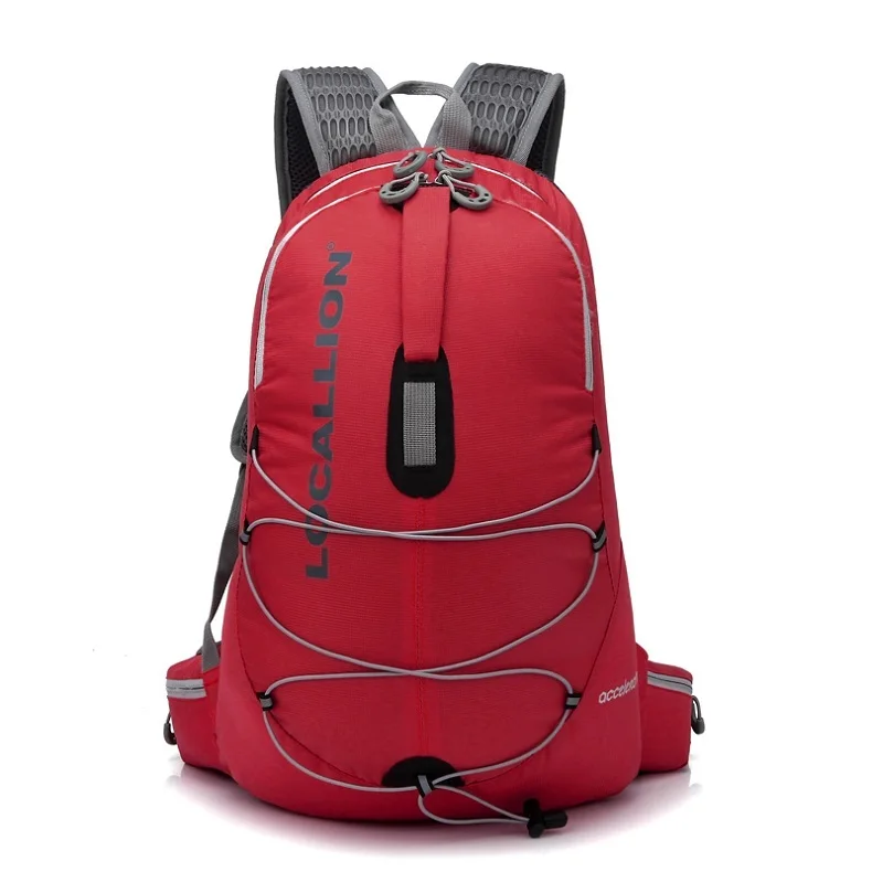 LOCALLION 20L Unisex Bicycling Hiking Climbing Cycling Backpack Outdoor Riding Running Rucksack Sports Bag - Цвет: Red