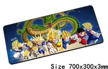 Dragon Ball mouse pad 700x300x3mm pad mouse notbook computer padmouse cheapest gaming mousepad gamer to keyboard mouse mats