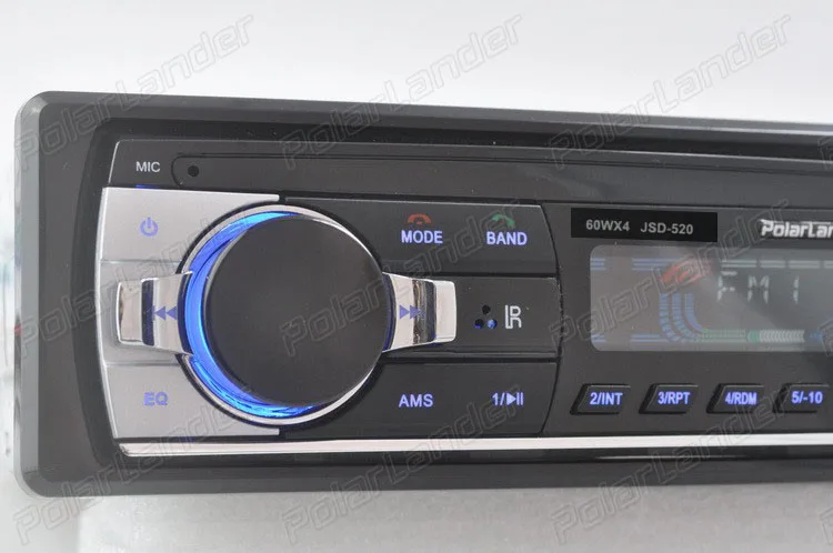Авторадио 12 в автомобильный Радио Bluetooth 1 din аудио стерео плеер телефон AUX-IN MP3 FM USB пульт дистанционного управления в тире