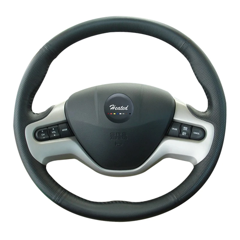 Microfiber leather car wheel steering cover for Honda Civic Old Civic