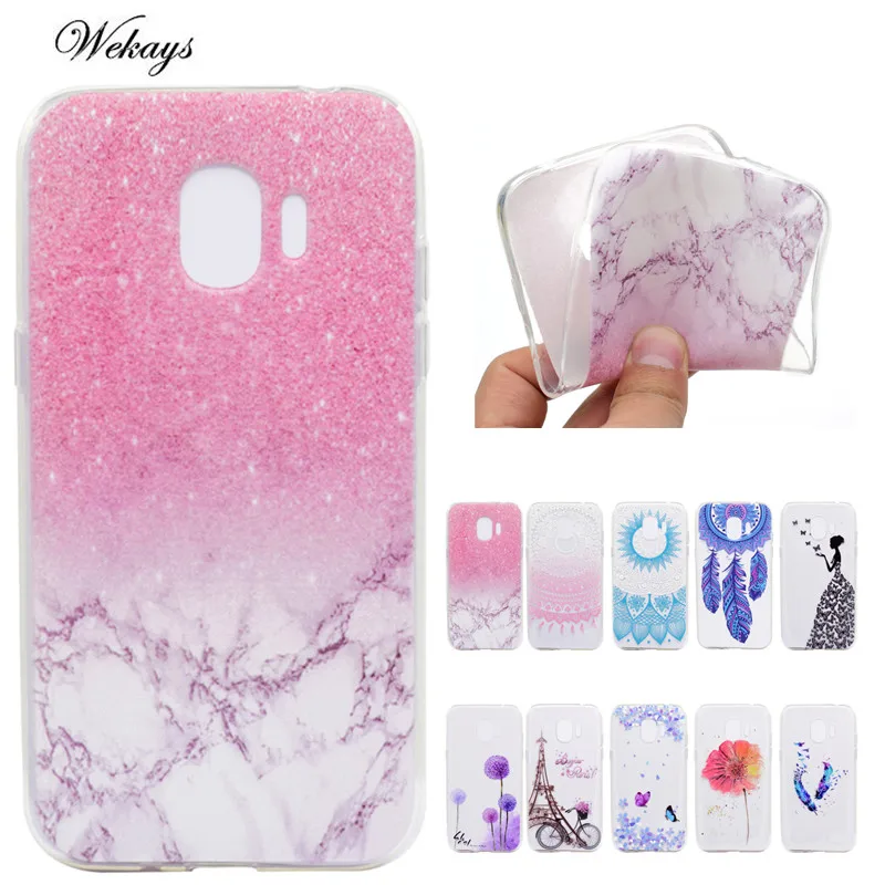 

Wekays For Samsung J2 Pro 2018 Case Cartoon Transparent Girl Soft TPU Case For Samsung Galaxy J2 Pro 2018 J250F Cover Case Coque